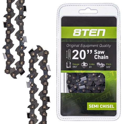 Stihl chainsaw chain 20 inch - Virtually all STIHL chainsaw chains are comfort saw chains, which can be identified by the letter “C” engraved on the blade tooth. Saw chains with this marking have a specially …